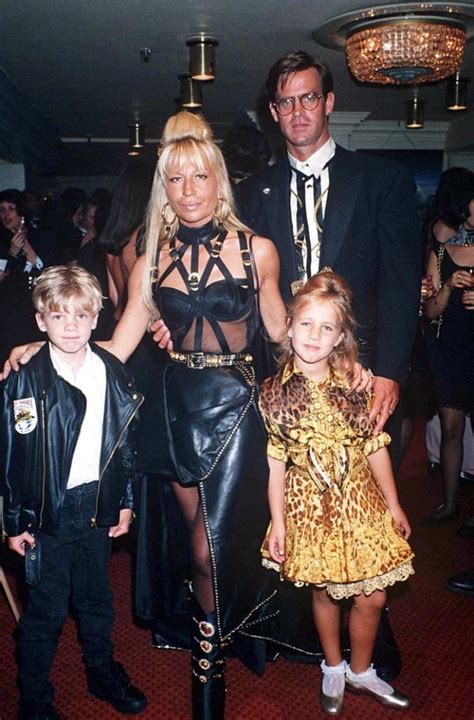 donatella versace paul beck wedding|donatella versace children.